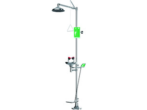 不銹鋼緊急噴淋洗眼器